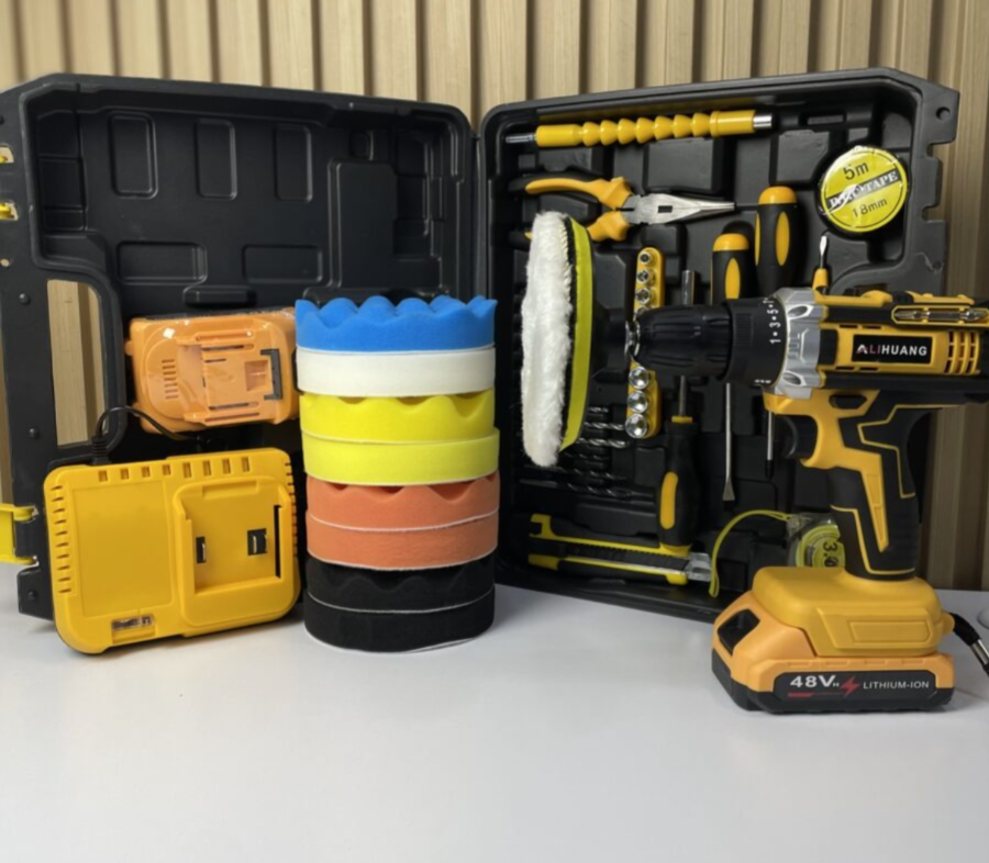 Kit de Taladro + Kit Polichador